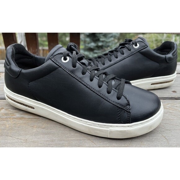 Birkenstock Shoes - Birkenstock Bend Low Women’s 38 US 7 Black Leather Lace Up Sneakers
